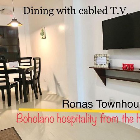 Ronas Townhouses Apartment Bohol Exterior photo